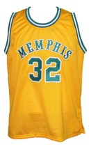 Memphis Tams Retro Aba 1974 Basketball Jersey New Sewn Yellow Any Size image 4