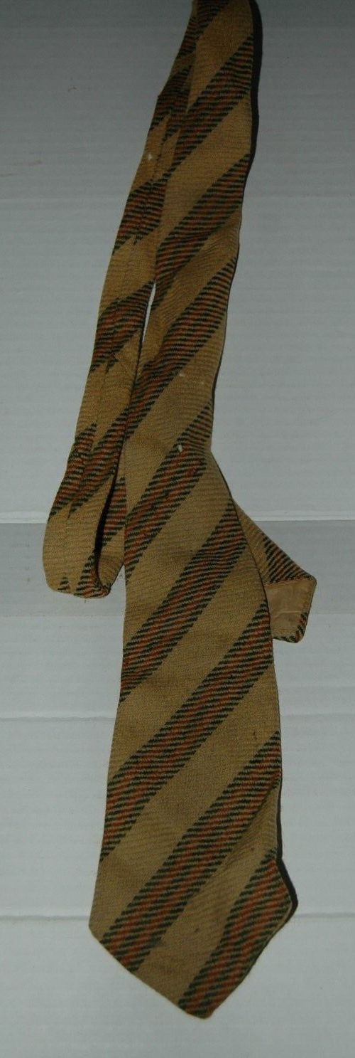Vintage Charles Mathis Wool Tie Harrisonburg Virginia Funky Colors - $9.99