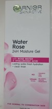 Garnier SkinActive Water Rose 24H Moisture Gel Normal to Combination Ski... - £12.11 GBP