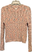 J.Crew Cable Pullover Cotton Blend Sweater Women’s Size Small Summer Classic - $18.46