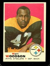 1969 TOPPS #155 MARV WOODSON EXMT STEELERS *X32713 - $9.80