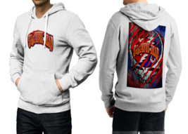 Grateful Dead 70s Band High-Quality Men&#39;s White Hoodie - £28.03 GBP