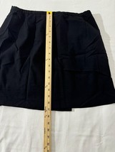 The Limited Women's Black Pull-On Faux Wrap A-Line Pencil Skirt Size 12 Waist 30 image 9