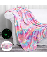 Glow in the Dark Blanket Unicorns for ,50&quot;X60&quot; - $611.61 MXN