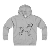 Labrador Retriever Hoodies, Unisex Heavyweight Fleece Zip Hoodie - £36.18 GBP+
