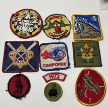 Vintage Boy Scouts Patches Camp Urland Camporee Life Guard Rank Patch 1970s - $27.55