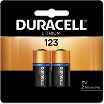 Duracell Dl123ab2bpk Ultra High-Power Lithium Battery 123 3V 2/Pack - £21.52 GBP