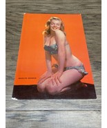 Vintage Giant Postcard Marilyn Monroe Pin-up KG JD - $27.16 CAD