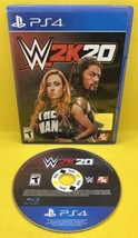  WWE 2K20 (Sony PlayStation 4, 2019, PS4, Tested Works Great, Wrestling) - £11.78 GBP