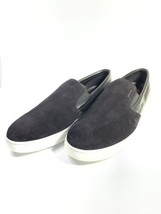 Prada Black Leather Suede Slip On Sneaker Boat Deck Shoe Size Mens 11 4D-2733 - £167.21 GBP