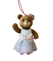 Midwest-CBK Little Teddy Bear Ballerina Ornament 3 in NWT - £7.83 GBP