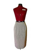 Unbranded Straight Skirt Multicolor Women Size 8 Lined Back Slit Zipper ... - $19.80