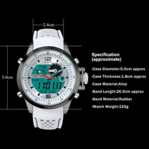 &quot;BOAMICO&quot; Men&#39;s Dual Display Electronic Quartz Watch - £23.51 GBP