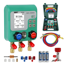 Recharge Kit, Digital Manifold Gauges HVAC Pressure &amp; Air Tightness Test... - $161.02