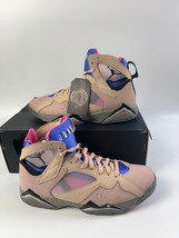 Nike Air Jordan 7 Retro SE Men&#39;s Sneakers Sz 9.5 Shimmer/Sapphire DJ2636-204 - £89.28 GBP