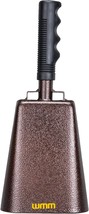 12 Inch Steel Cowbell With Handle Cheering Bell For Sports Events Large Solid - £28.30 GBP