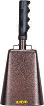 12 Inch Steel Cowbell With Handle Cheering Bell For Sports Events Large Solid - £27.00 GBP