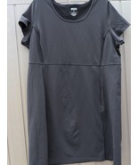 Duluth Trading Co Women&#39;s Short Sleeve Dress 2X Black Pocket - $29.78 CAD