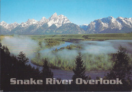 Snake River Overlook -- Grand Teton National Park, Wyoming  Postcard - £1.30 GBP