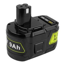 9.0Ah! High Output Long-Lasting 18V P109 Battery For Ryobi 18-Volt One+ Tools, F - $89.99