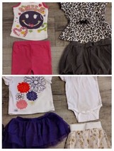 Baby Girls Size 12 Months Skirts Tops And Pajamas Tutu - $6.93