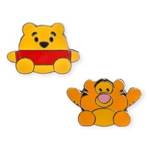 Winnie the Pooh Disney Pins: Round Characters Pooh and Tigger - £20.37 GBP