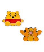 Winnie the Pooh Disney Pins: Round Characters Pooh and Tigger - £19.35 GBP