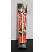 UNUSED (2) Vintage Halloween Taper Candles 10&quot; Target Orange Witches Ope... - $13.65 CAD