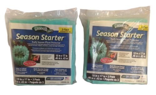 2 Gardener Dalen Season Starter Early Season Plant Protector 3 Each Pack 18"X17 - $35.99