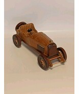 Vintage Wooden Convertible 11” Long Multicolor Wood Handcrafted Nice Det... - $363.73 MXN