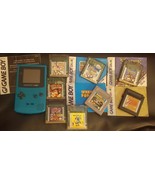 Nintendo Gameboy Color Tested Works 8 Games  Zelda Shrek Super Mario Don... - $275.00