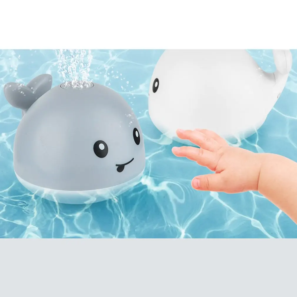 Kids Baby Cute Cartoon Whale Floating Spraying Water Bath Toys Spout Spray - £9.16 GBP+