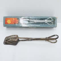Silverplated Scissor Serving Tongs 10.5in International Silver Company 99111026 - £15.98 GBP