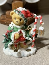 Cherished Teddies Wolfgang Santa The Spirit of Christmas Is In Us All  706701 - £7.08 GBP