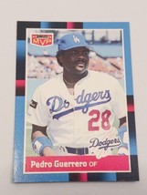 Pedro Guerrero Los Angeles Dodgers 1988 Donruss MVP Card #BC-16 - $0.98