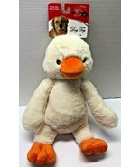 Petlou PET LOU COLOSSAL 15&quot; Duck Dog Pup Toy Squeeky Crinkly Plush Toy - £17.38 GBP