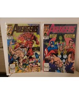 Lot of 2 1988 Marvel Avengers #307 308 Comic Books - Thor Captain Americ... - €8,61 EUR