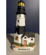 Ceramic Lighthouse Montauk NY  Lighthouse Collectible Figure - £8.01 GBP