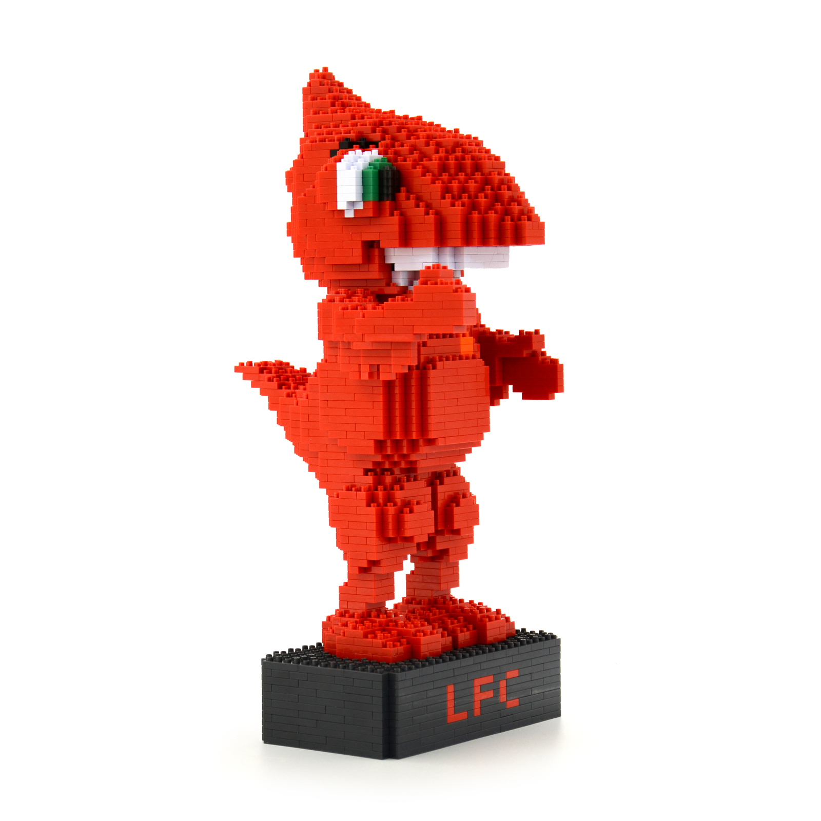 Mighty Red (LFC Mascot) Brick Sculpture (JEKCA Lego Brick) DIY Kit Item image 2
