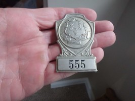 Connecticut state trooper police  hat badge 1930s bx  21 - $2,474.55 MXN