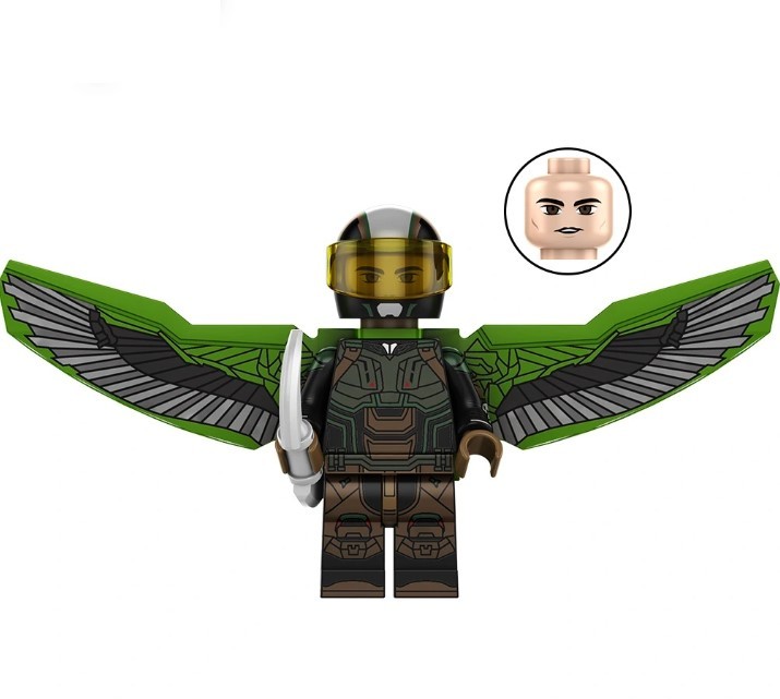 Falcon Captain America Brave New World Custom Minifigures - $8.46