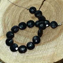 Onyx Faceted Round Coin Beads 7 inch Briolette Natural Loose Gemstone Je... - £2.49 GBP
