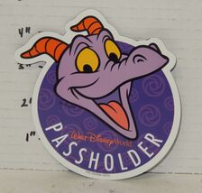 Walt Disney World Souvenir Annual Passholder Purple Parking Car Magnet F... - $14.80