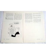 1966 Article Dick Cavalli Cartoonist Illustration of Winthrop Cartoon - $10.95 CAD