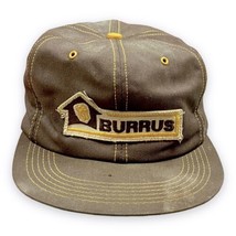 Vintage 80s K-products Trucker Hat Snapback Burrus Patch Made USA Brown ... - £15.77 GBP