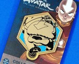 Avatar the Last Airbender Appa Air Bison Golden Glitter Enamel Pin Figur... - $19.99