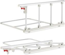 OasisSpace Folding Bed Rails for Elderly Safety Fit King, Queen, Full, 3... - $47.50
