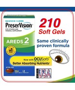 Bausch Lomb, PreserVision, Vitamin Eyes, AREDS 2 Formula, 210 Soft Gels - $55.88