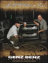 Staind Aaron Lewis Jeff Genzler 2006 Genz-Benz El Diablo guitar amp ad print - £3.09 GBP