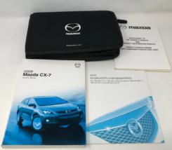 2008 Mazda CX7 CX-7 Owners Manual Set with Case OEM A02B27025 - £21.31 GBP